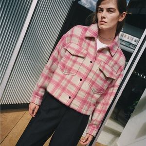 ZARA CROPPED SHACKET